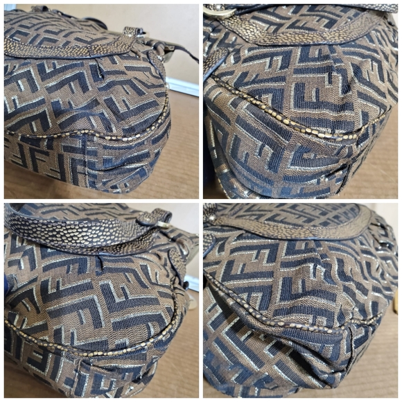 Fendi Metallic Zucca Chef Tote - Picture 8 of 9